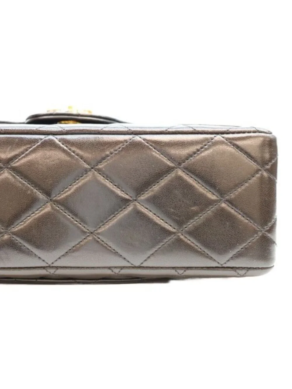 Chanel Black Lamb Double Flap Limited Edition Quilted 23 Chain